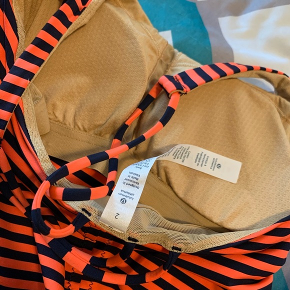 LULULEMON Free To Be Striped Cross Tank Top - Picture 10 of 11